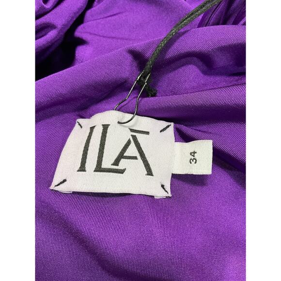 Ila 'Asita' Purple Dress Size 34 - NWT - Picture 4 of 5